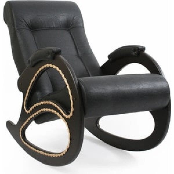 Кресло-качалка Импэкс Модель 4 венге, обивка Dundi 109 от компании 7store - Ваш интернет-магазин - фото 1