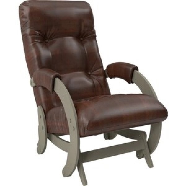Кресло-качалка Импэкс Модель 68 серый ясень к/з antik crocodile от компании 7store - Ваш интернет-магазин - фото 1