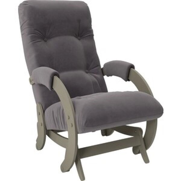 Кресло-качалка Импэкс Модель 68 серый ясень ткань Verona antrazite grey от компании 7store - Ваш интернет-магазин - фото 1