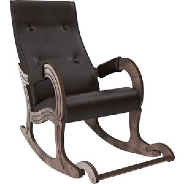 Кресло-качалка Мебель Импэкс Модель 707 орех антик, к/з Dundi 108 от компании 7store - Ваш интернет-магазин - фото 1