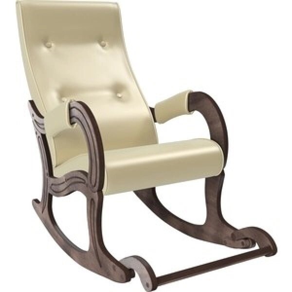 Кресло-качалка Мебель Импэкс Модель 707 орех антик, к/з Oregon perlamutr 106 от компании 7store - Ваш интернет-магазин - фото 1
