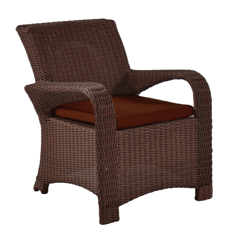 Кресло садовое KORILIUS, коричневый от компании 7store - Ваш интернет-магазин - фото 1