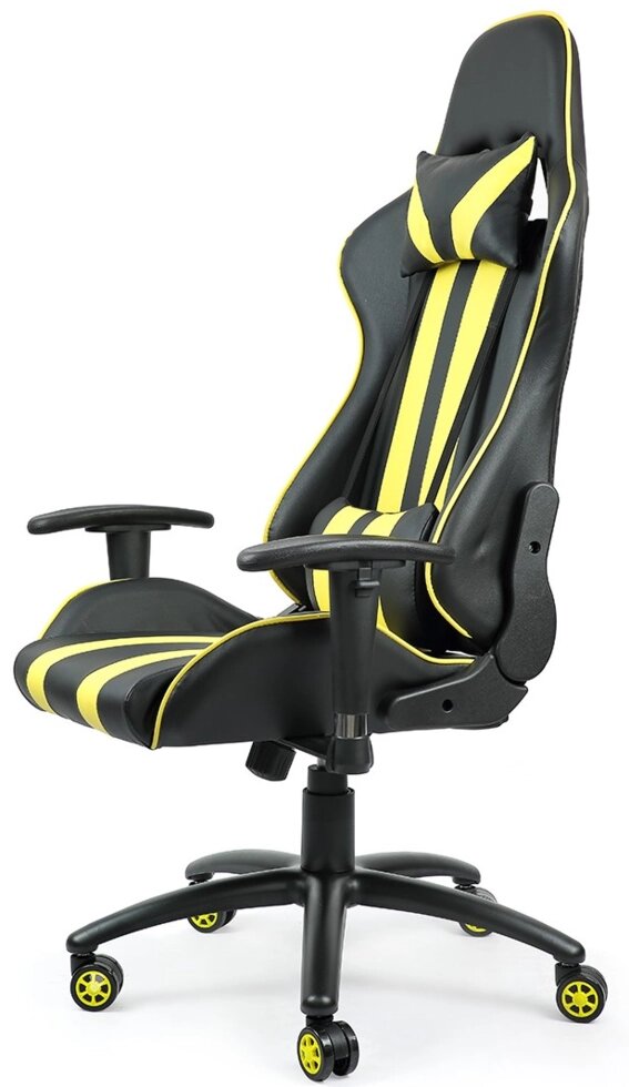 Офисное кресло Calviano RACE WRC yellow/black от компании 7store - Ваш интернет-магазин - фото 1