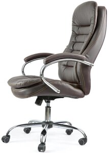 Офисное кресло Calviano VIP-Masserano Tilt SA-1693 Н Brown (DMSL)