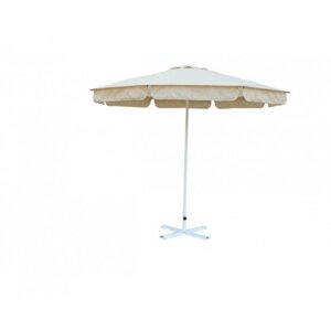 Зонт Митек 3,0 м с воланом (алюминевый каркас с подставкой, стойка 40мм, 8 спиц 20х10мм, тент OXF 240D)