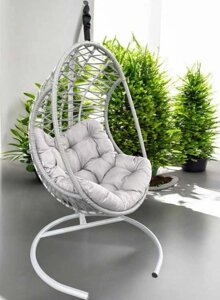 Подвесное кресло-кокон COMFORT серый