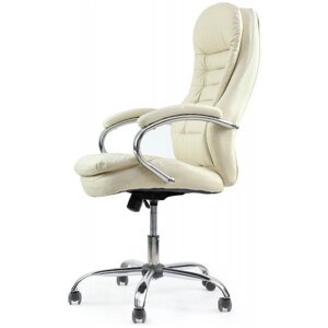 Офисное кресло Calviano VIP-Masserano Бежевое SA-1693H (DMSL)