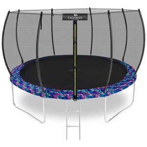 Батут пружинный с защитной сеткой Calviano 374 см - 12ft OUTSIDE master smile