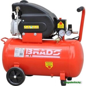 Воздушный компрессор BRADO AR50B (до 260 л/мин, 8 атм, 50 л, 220 В, 1.80 кВт)