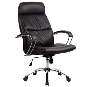 Офисное кресло LK-15 CH 721 Черная кожа
