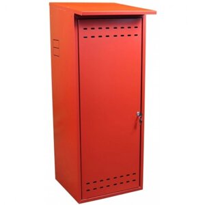 Шкаф для газового баллона ComfortProm оцинкованный, красный в Минске от компании 7store - Ваш интернет-магазин