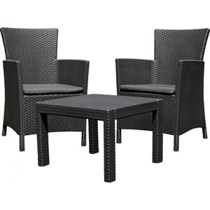 Комплект мебели Rosario Balcony Set, графит
