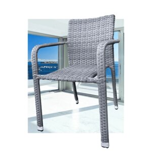 Плетеный стул AFM-4030G Grey
