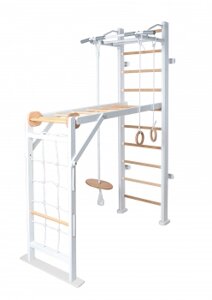 Шведская стенка PERFETTO SPORT Scala in legno 2 bianco-naturale PS-118