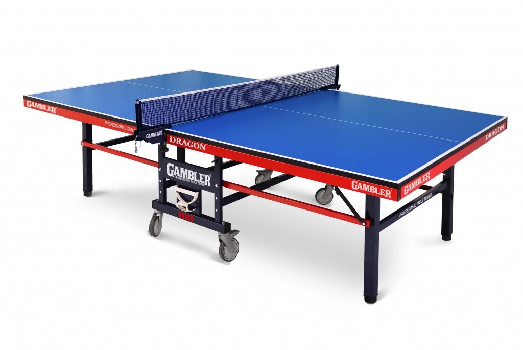 Теннисный стол Gambler DRAGON blue от компании 7store - Ваш интернет-магазин - фото 1