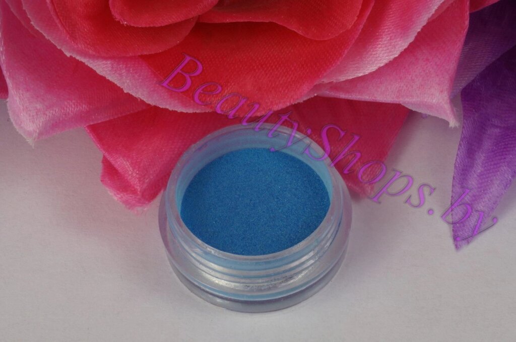 Акриловая пудра 3гр синяя от компании Интернет-магазин BeautyShops - фото 1