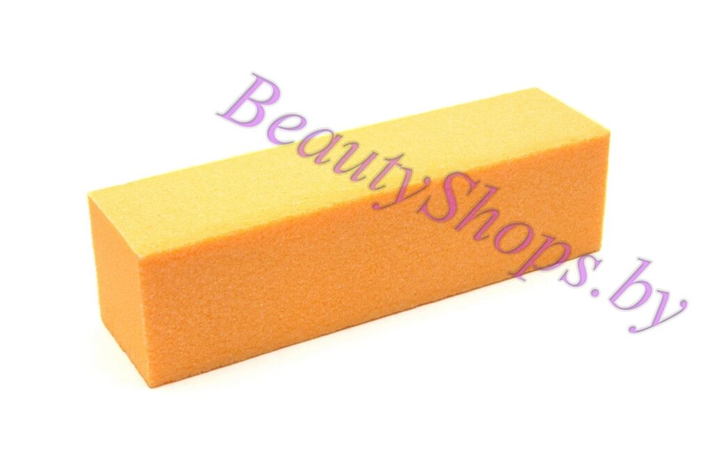 Баф четырехсторонний  оранжевый от компании Интернет-магазин BeautyShops - фото 1