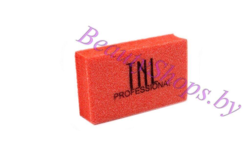 Баф-мини TNL Medium оранжевый 5см*3см*1,2см в индивидуальной упаковке от компании Интернет-магазин BeautyShops - фото 1