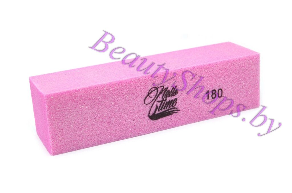 Баф NailsTime  розовый 180гр от компании Интернет-магазин BeautyShops - фото 1