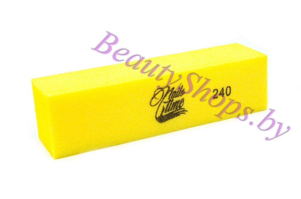 Баф NailsTime  желтый 240гр от компании Интернет-магазин BeautyShops - фото 1