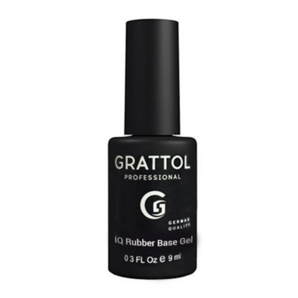 База для гель-лака Grattol IQ Rubber Base Gel гипоаллергенная 9мл от компании Интернет-магазин BeautyShops - фото 1