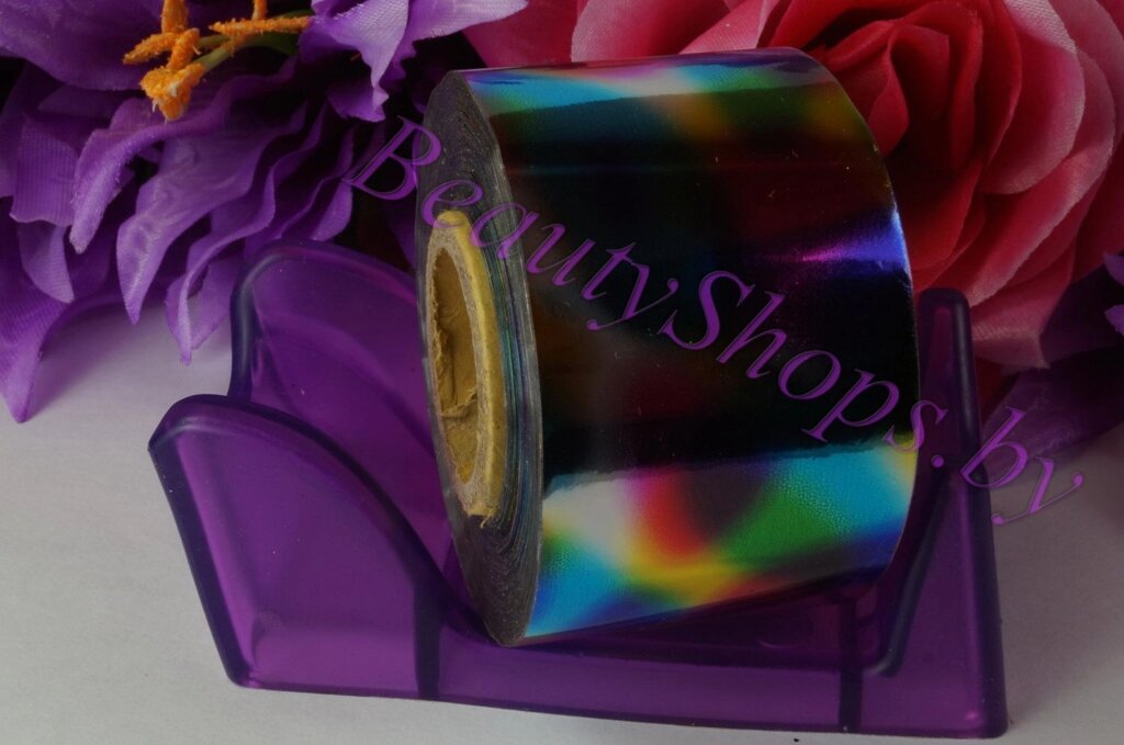Фольга переводная №14 (50см) цветные пятна от компании Интернет-магазин BeautyShops - фото 1