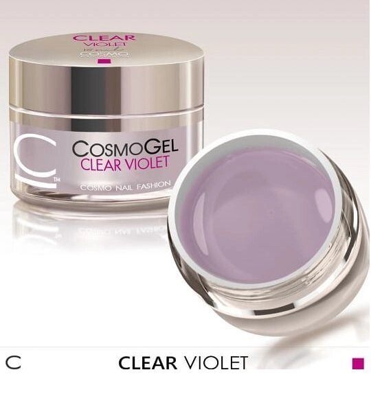 Гель COSMO Clear Violet Прозрачный с фиолетовым оттенком 15мл от компании Интернет-магазин BeautyShops - фото 1