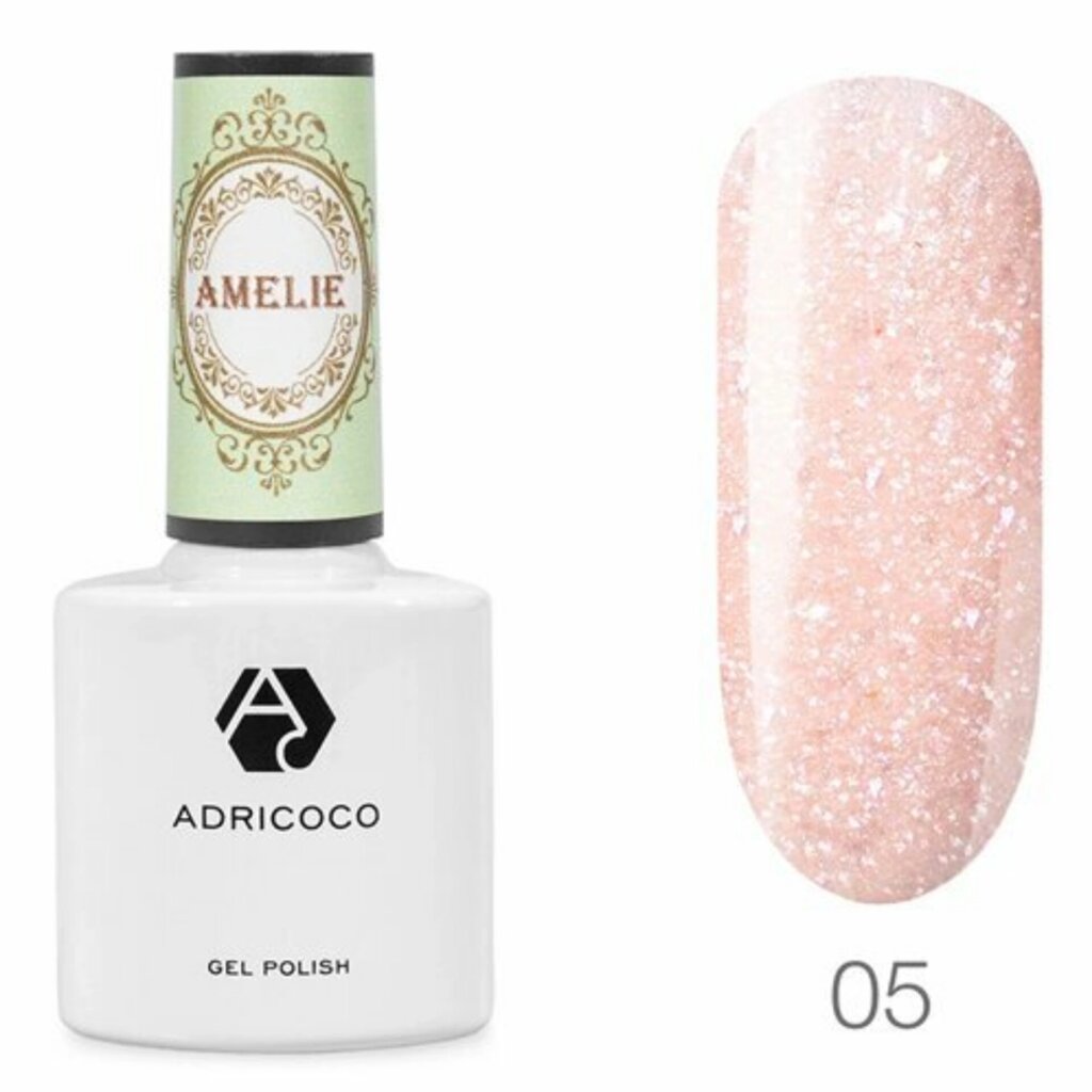 Гель-лак AdriCoco Amelie 05 Персиковое парфе 8мл от компании Интернет-магазин BeautyShops - фото 1