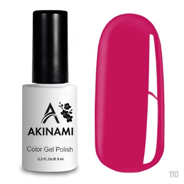 Гель-лак Akinami 9мл №110 Fuchsia от компании Интернет-магазин BeautyShops - фото 1
