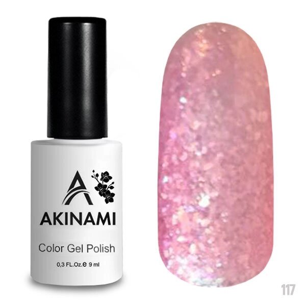 Гель-лак Akinami 9мл №117 Violet Glass от компании Интернет-магазин BeautyShops - фото 1