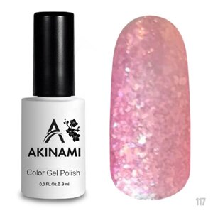 Гель-лак Akinami 9мл №117 Violet Glass