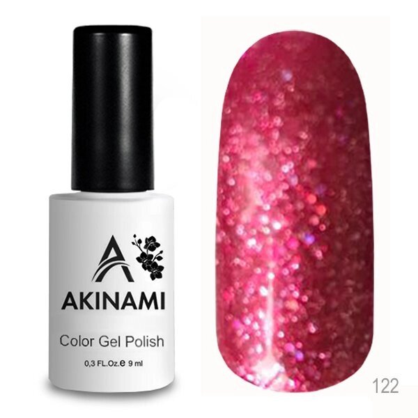 Гель-лак Akinami 9мл №122 Pink Salute от компании Интернет-магазин BeautyShops - фото 1