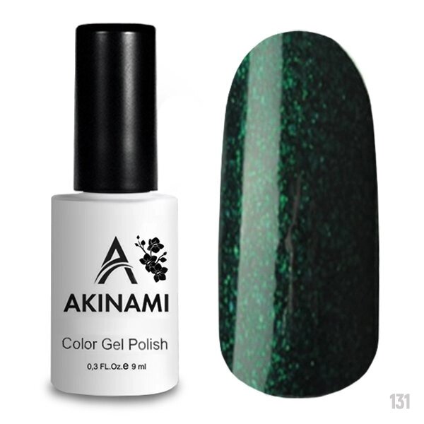Гель-лак Akinami 9мл №131 Cosmo Emerald от компании Интернет-магазин BeautyShops - фото 1