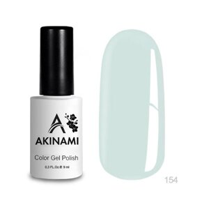Гель-лак Akinami 9мл №154 White Green