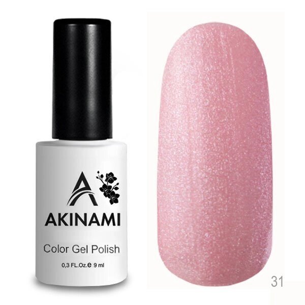 Гель-лак Akinami 9мл №31 Rose Pearl от компании Интернет-магазин BeautyShops - фото 1