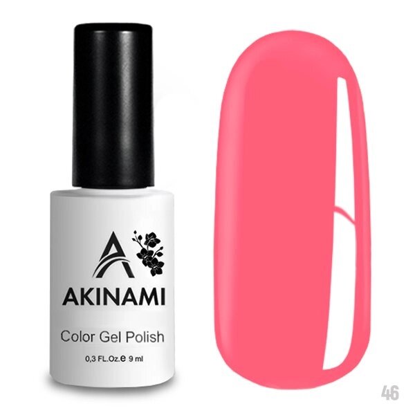 Гель-лак Akinami 9мл №46 Bright Pink от компании Интернет-магазин BeautyShops - фото 1