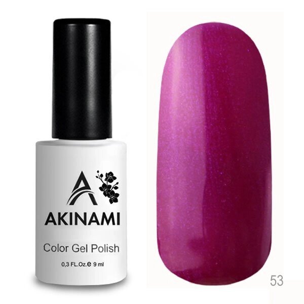 Гель-лак Akinami 9мл №53 Amaranth Pearl от компании Интернет-магазин BeautyShops - фото 1