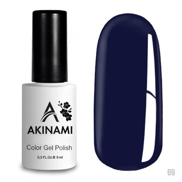 Гель-лак Akinami 9мл №69 Snorkel Blue от компании Интернет-магазин BeautyShops - фото 1