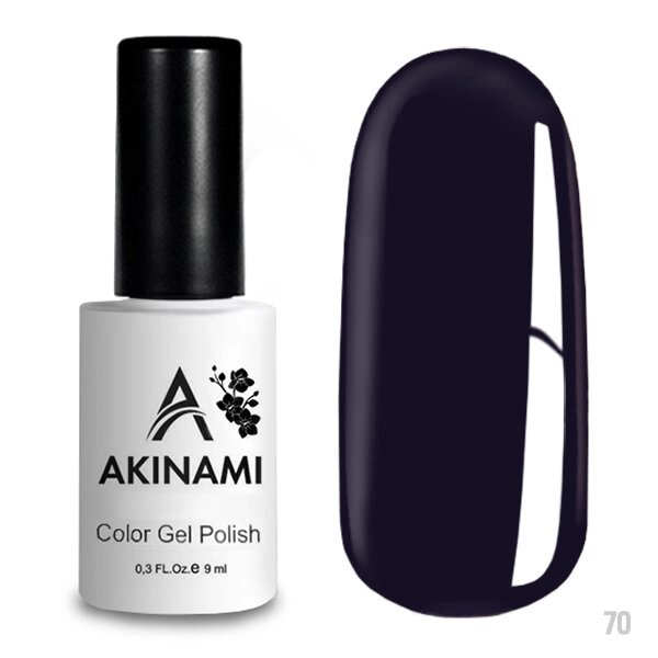Гель-лак Akinami 9мл №70 Dark Ultramarine от компании Интернет-магазин BeautyShops - фото 1