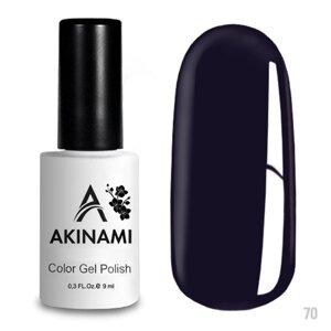 Гель-лак Akinami 9мл №70 Dark Ultramarine
