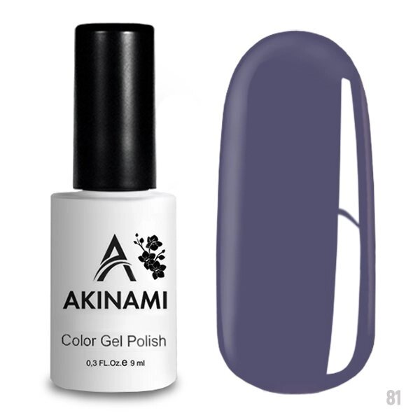 Гель-лак Akinami 9мл №81 Lilac Grey от компании Интернет-магазин BeautyShops - фото 1