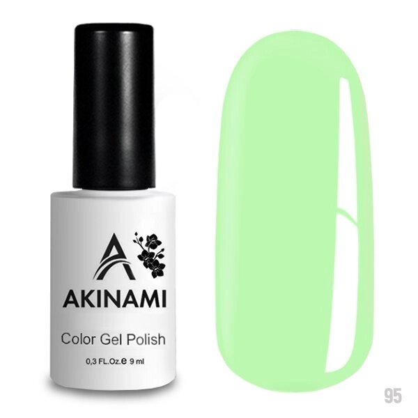 Гель-лак Akinami 9мл №95 Green Flash от компании Интернет-магазин BeautyShops - фото 1
