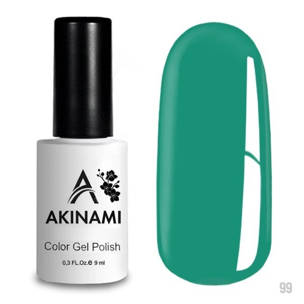 Гель-лак Akinami 9мл №99 Turquoise от компании Интернет-магазин BeautyShops - фото 1