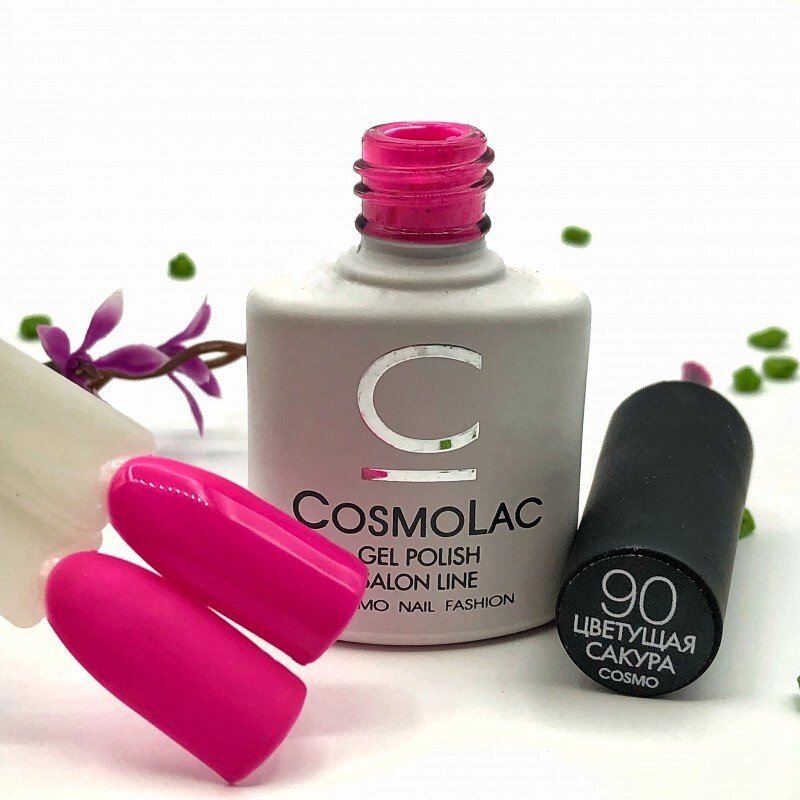 Гель-лак CosmoLac 7,5мл №90 Цветущая сакура от компании Интернет-магазин BeautyShops - фото 1