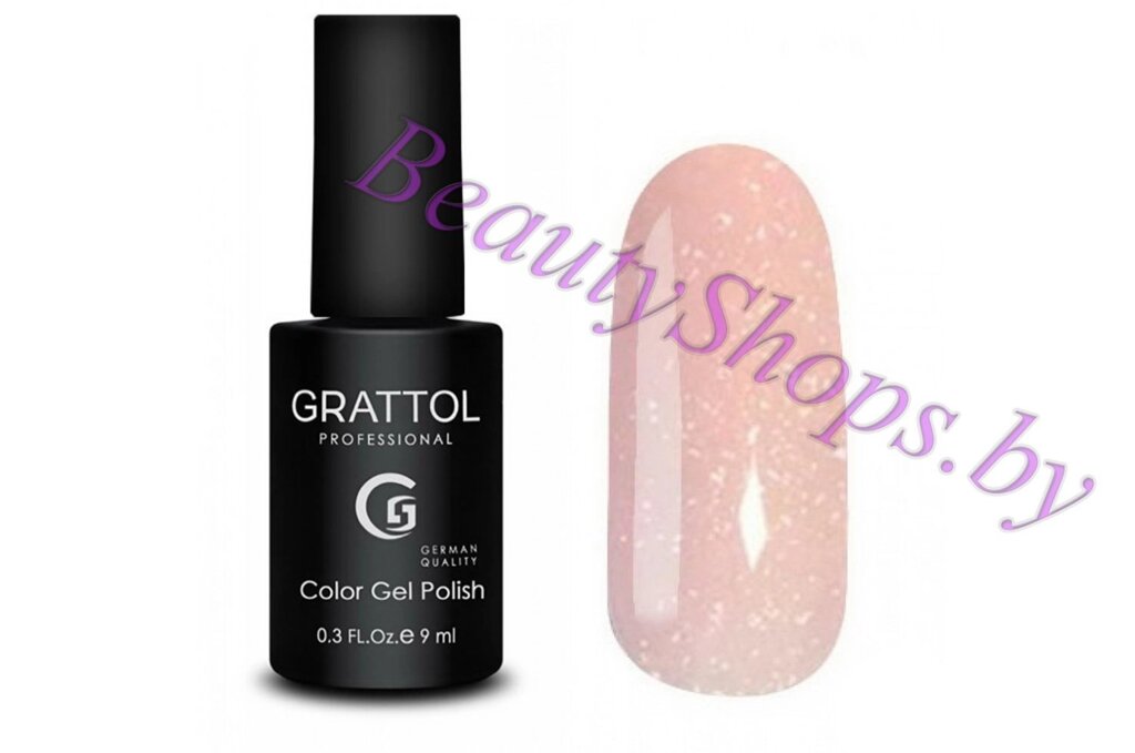 Гель-лак Grattol 9мл Оникс №11 розовый с шиммером от компании Интернет-магазин BeautyShops - фото 1