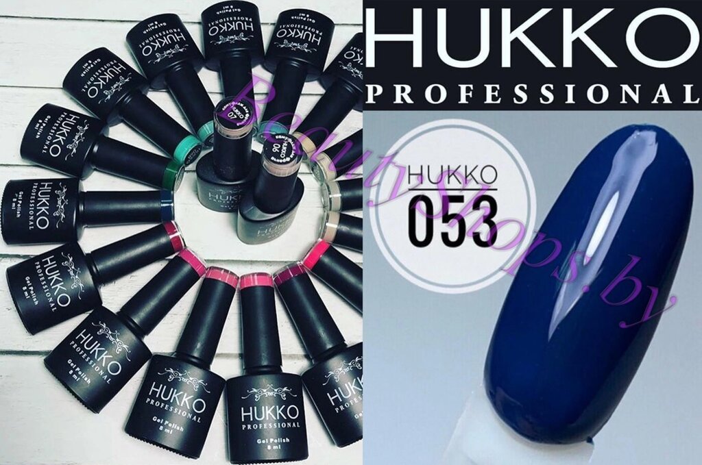 Гель-лак Hukko 8мл №53 синий от компании Интернет-магазин BeautyShops - фото 1