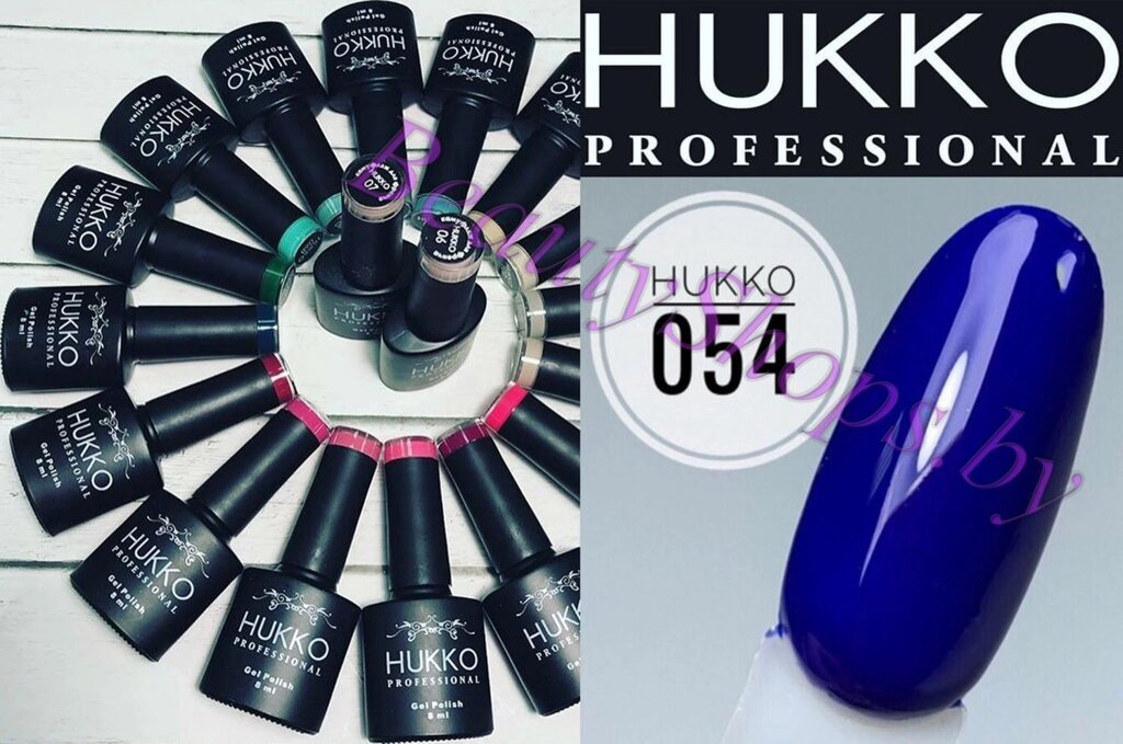 Гель-лак Hukko 8мл №54 фиолетовый от компании Интернет-магазин BeautyShops - фото 1
