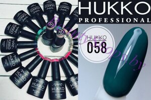 Гель-лак Hukko 8мл №58 зеленый