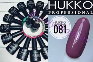 Гель-лак Hukko 8мл №81 бордовый