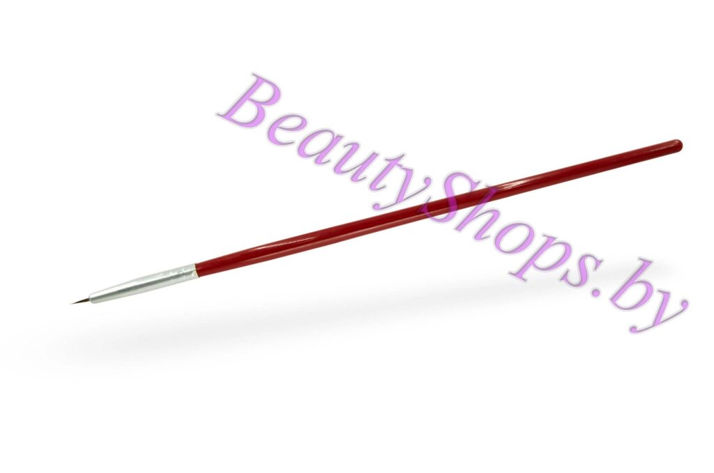 Кисть цветная для дизайна (красная) от компании Интернет-магазин BeautyShops - фото 1